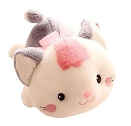 Plush Doll for Kids Lovely Pink Cat Plush Toy Stuffed Gift (H)40CM