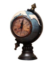 Nostalgic style Retro Models Antiquities Collections Ornaments (Clock Globe)