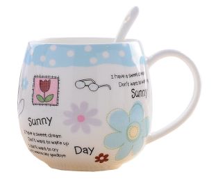 Creative Bone China Home Coffee Mug Tea Cup