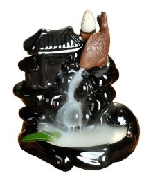 Ceramic Backflow Cone Incense Burner Holder
