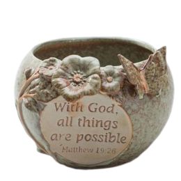 Outdoor Indoor Decor Ceramic Flower Container Pots Mini Planters-A10