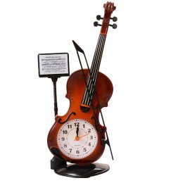 Creative Alarm Clock Fashion Wake Up Alarm Clocks -Violin 02