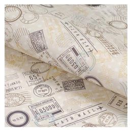10Pcs 29x21 Inch Gift Wrapping Paper Book Packaging Paper, No.1