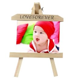 Simple Foldable Frames Wooden Table-top Picture/Photo Frames 6.6*5"