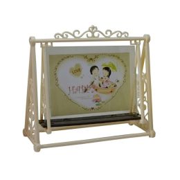 Creative Swing Table-top Frames Decor Resin Photo/Frames 6.4*4.9" Khaki