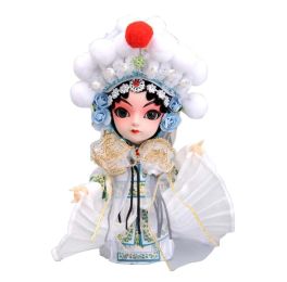 Chinese Style Peking Opera People Dolls Decorations-Bai Suzhen
