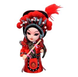 Chinese Style Peking Opera People Dolls Decorations-Hua Mulan
