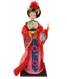 The Four Ancient Beauties Dolls Fine Gifts Decor Toy Doll-Yang Guifei(A)