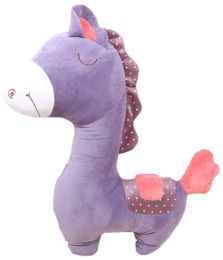 Cute Sacred Animal Pony Dolls Purple Pony Pillow Creative Gift 55CM