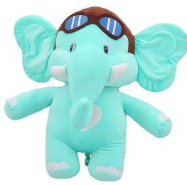 Blue Elephant Plush Toy Creative Pillow Birthday Gifts/Valentine's Day Gift 45CM