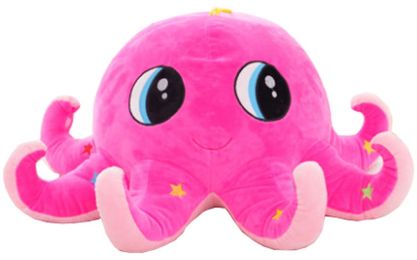 Cute Pink Octopus Plush Toy Octopus Pillow Cushion Creative Gift 40 CM