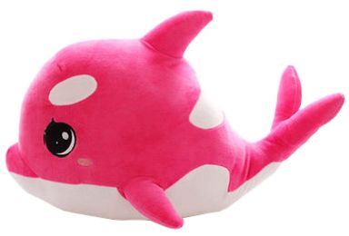 Cute Pink Whale Plush Toy Creative Dolphin Doll/Pillow 60CM