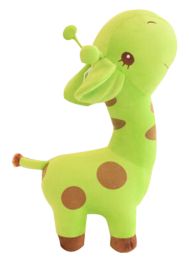 Giraffe Hold Pillow Doll Plush Toys Large Dolls Press Rag Doll Green
