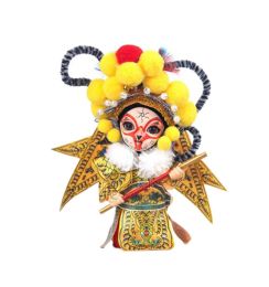 Lovely Monkey King Crafts China Peking Opera Dolls Decoration