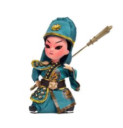 Adorable Guan Yu Crafts China Peking Opera Dolls Decoration