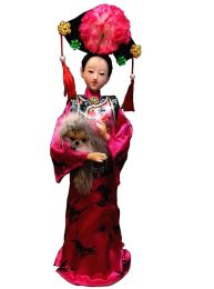 Gift Silk Souvenir Handmade Dolls Classical Dolls Chinese Characteristics