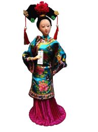Dolls Souvenir Handmade Dolls Chinese Characteristics Gift Silk Classical