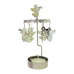 Alexander Taron Knox Twirly With Tea Candles 6"H X 4"W X 4"D