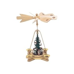 Richard Glaesser Pyramid - Angels - 10.5"H X 9.25"W X 9.25"D