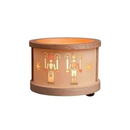 Alexander Taron Richard Glaesser Tea light "Luminary" - Angel/Miner - 2.5"H x 3"W x 3"D