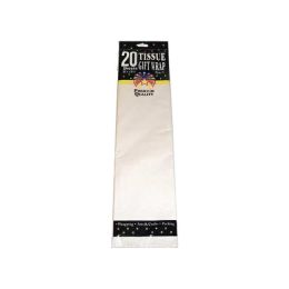 White gift wrap tissue paper Pack 24